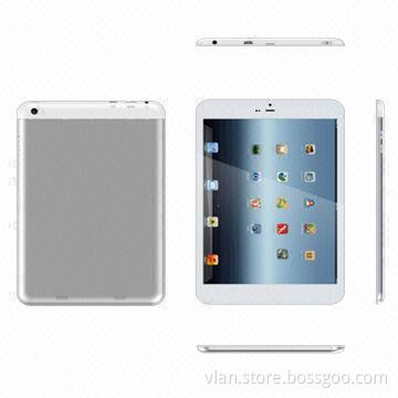 3G Android 4.2 Tablet PCs with 7.85-inch IPS Screen, DDR3 1G and MTK8389 1.2G A7 Quad-Core CPU